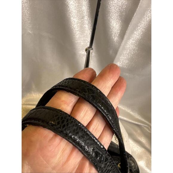 Michael Kors Black Patent Leather Snake - Picture 8 of 15